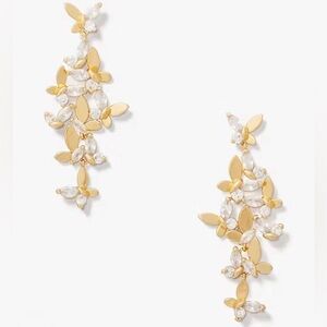 Kate Spade Social Butterfly Statement Linear Earrings